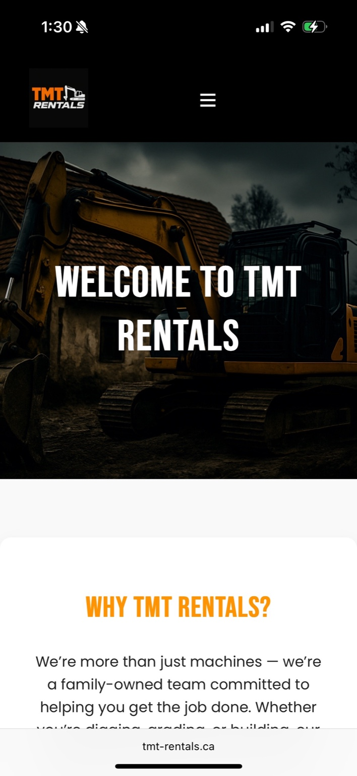 TMT Rentals — mobile
